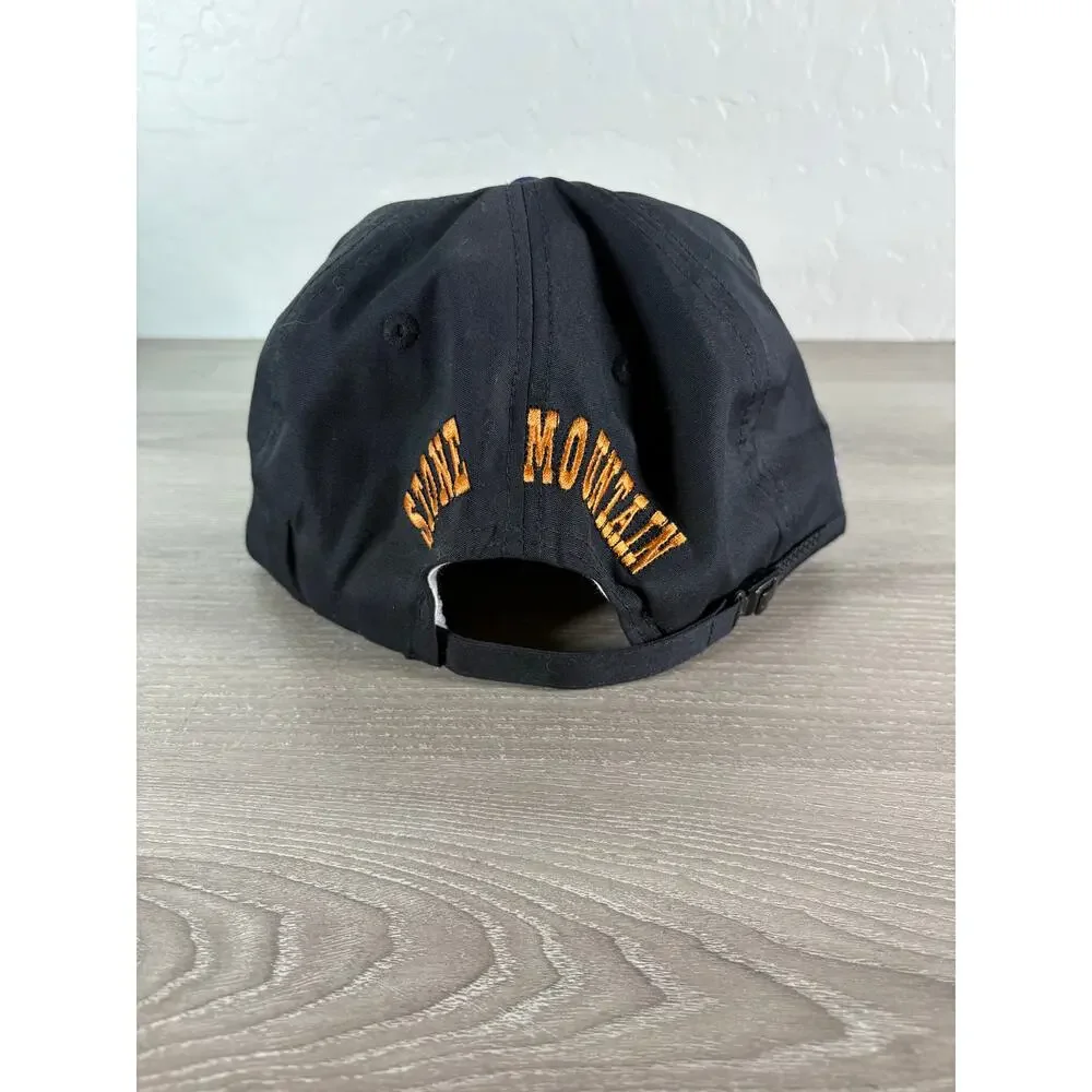 Vintage Stone Mountain Georgia Snapback Hat‎ Purple Ferris Wheel Embroidered USA